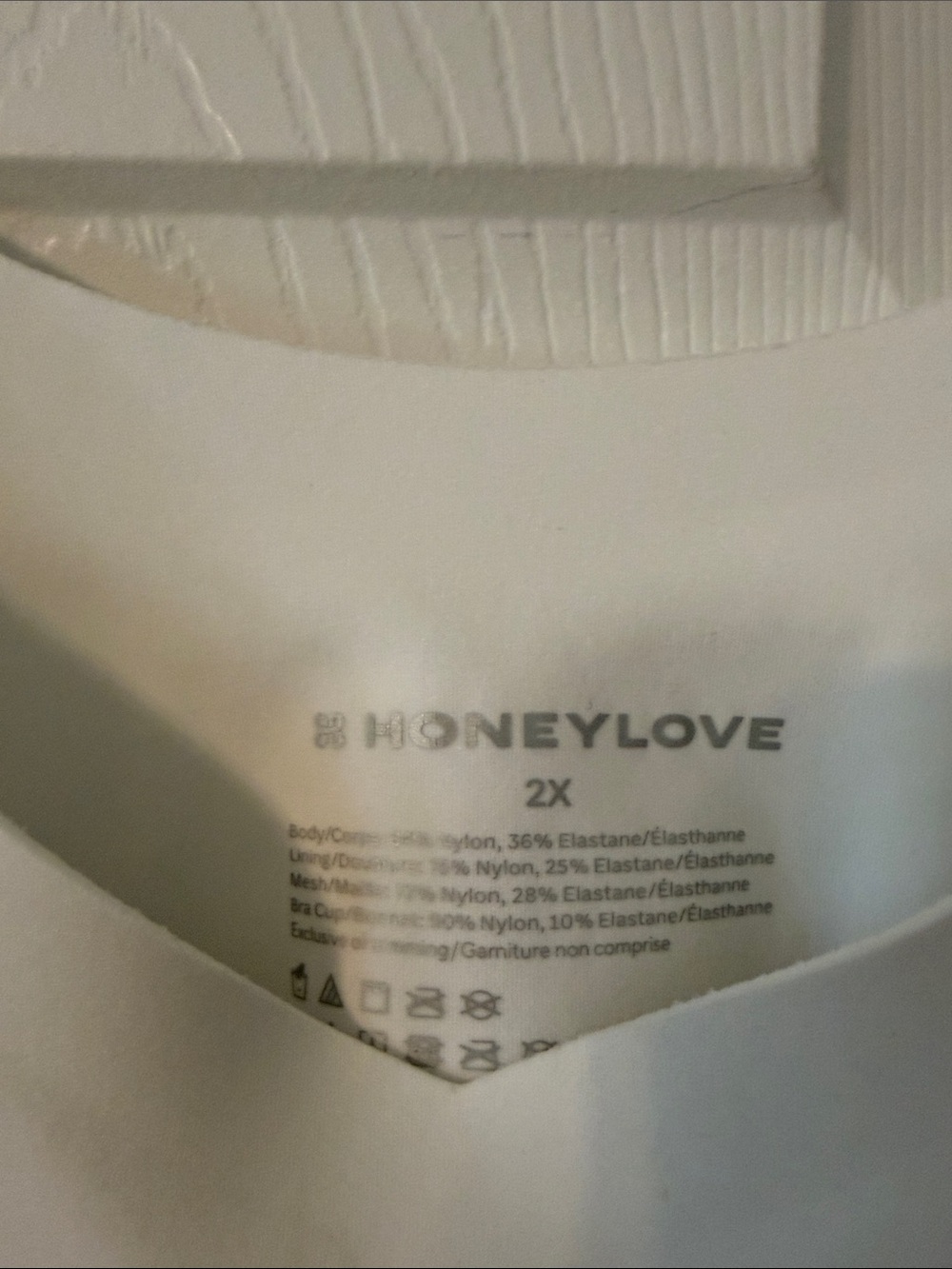 Honeylove White Seamless Shaping Camisole size 2X BNWOT - Picture 2 of 8